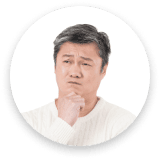 悩む男性
